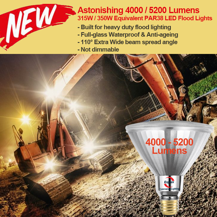 PAR38 325/350W Equivalent